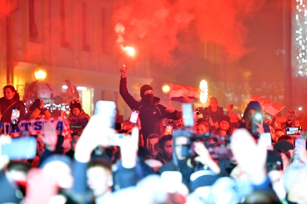 Doček Zlatka Dalića u Varaždinu (CROPIX)