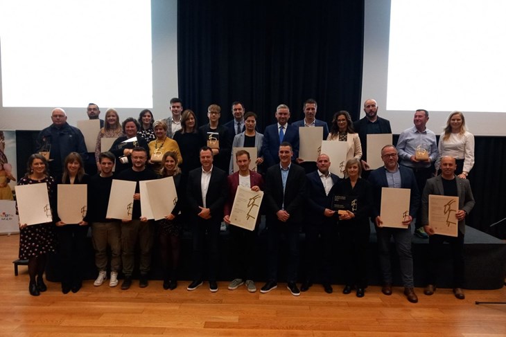 Laureati "Zlatna koza" za  2021 i 2022 (Snimio Dejan Štifanić)