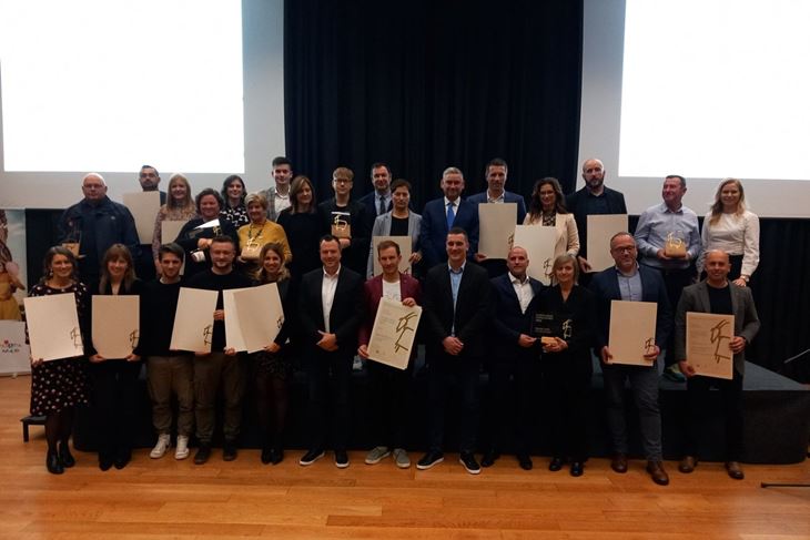 Laureati "Zlatna koza" za  2021 i 2022 (Snimio Dejan Štifanić)