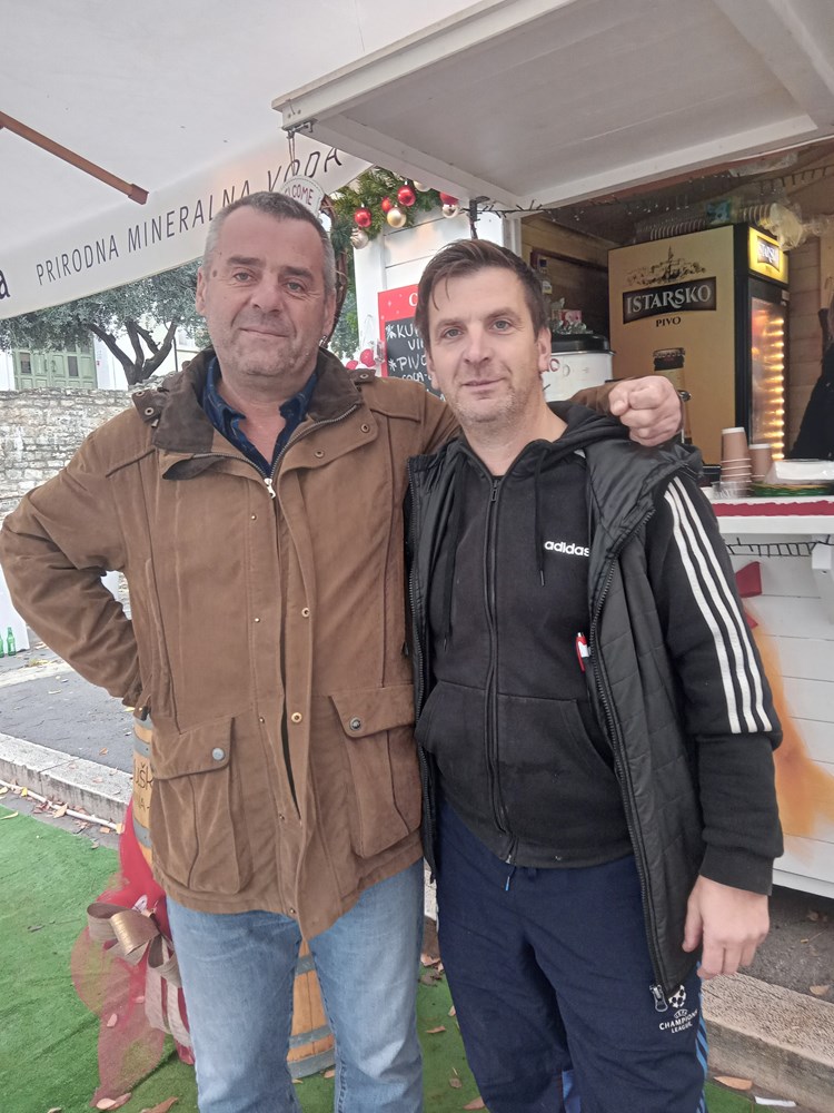 Goran Vujić sa zakupcem Danijelom Britvićem