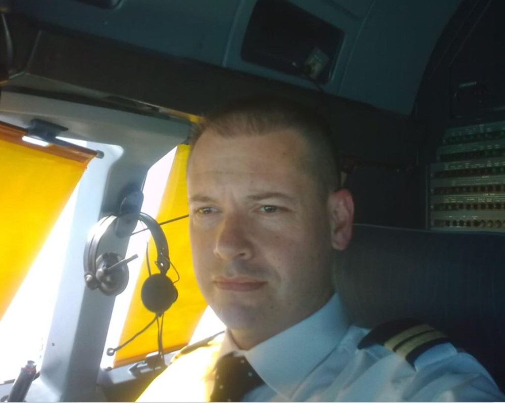 Damir Štifanić kao pilot