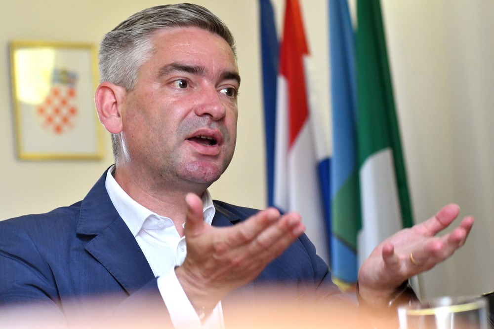 Župan Boris Miletić (snimio Milivoj MIJOŠEK)