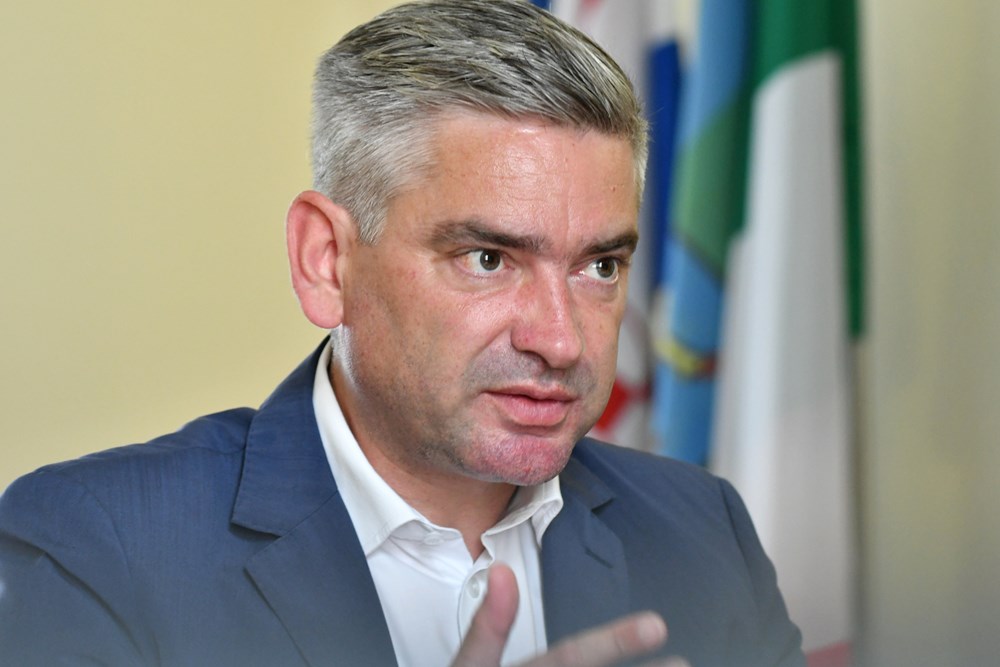 Župan Boris Miletić (snimio Milivoj MIJOŠEK)