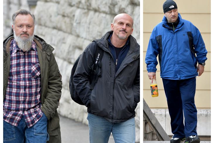 Bivši policajci, optuženici Ivančić i Jusufović / optuženi diler Butković