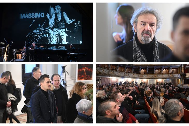  Komemoracija za pjevaca Massima Savića (foto: Goran Mehkek / CROPIX)