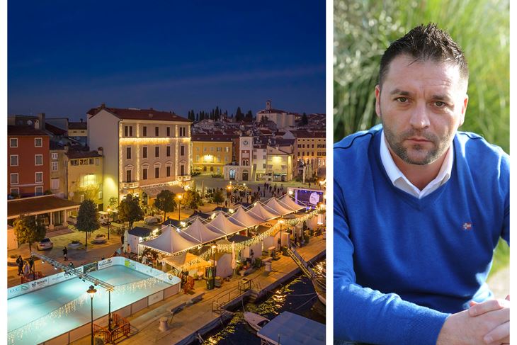 Rovinjske kućice ispod šatora/ Stanislav Briškoski (Foto Grad Rovinj, M. Mijošek)