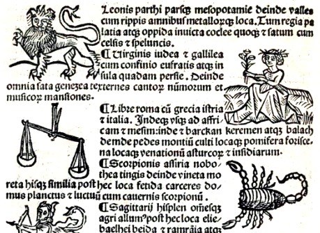 Dio Hermanovog prijevoda djela perzijskog astrologa Ebu Ma&scaron;ara, iz izdanja tiskanog u Augsburgu 1489. godine