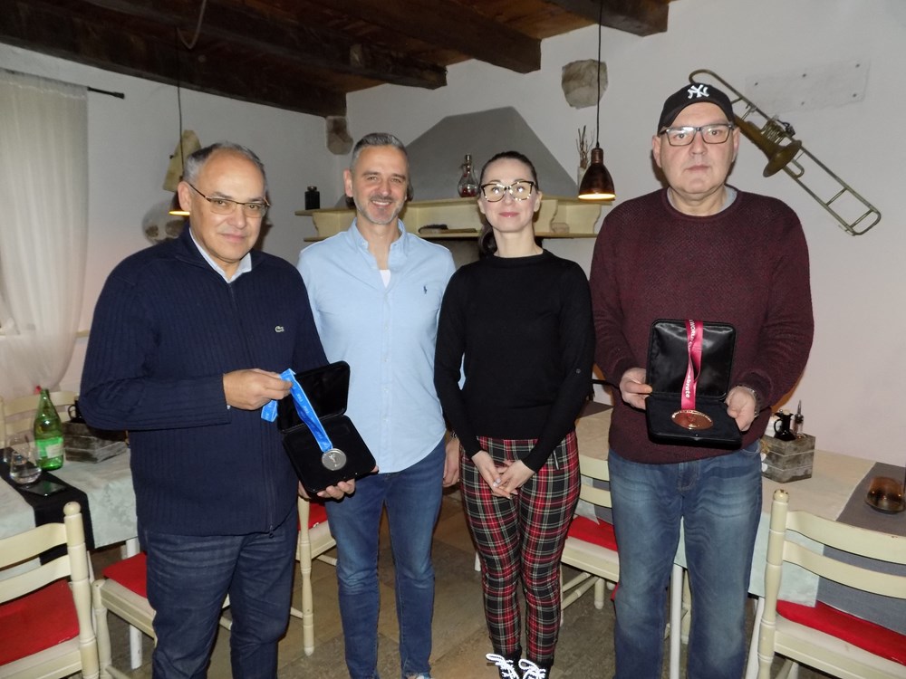 Damir Kajin, supružnici Milanović i Davor Prodan (Snimila Gordana Čalić Šverko)
