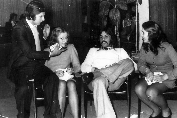 Boran Angelovski i Serđo Blažić Đoser, prva polovica 1970-ih