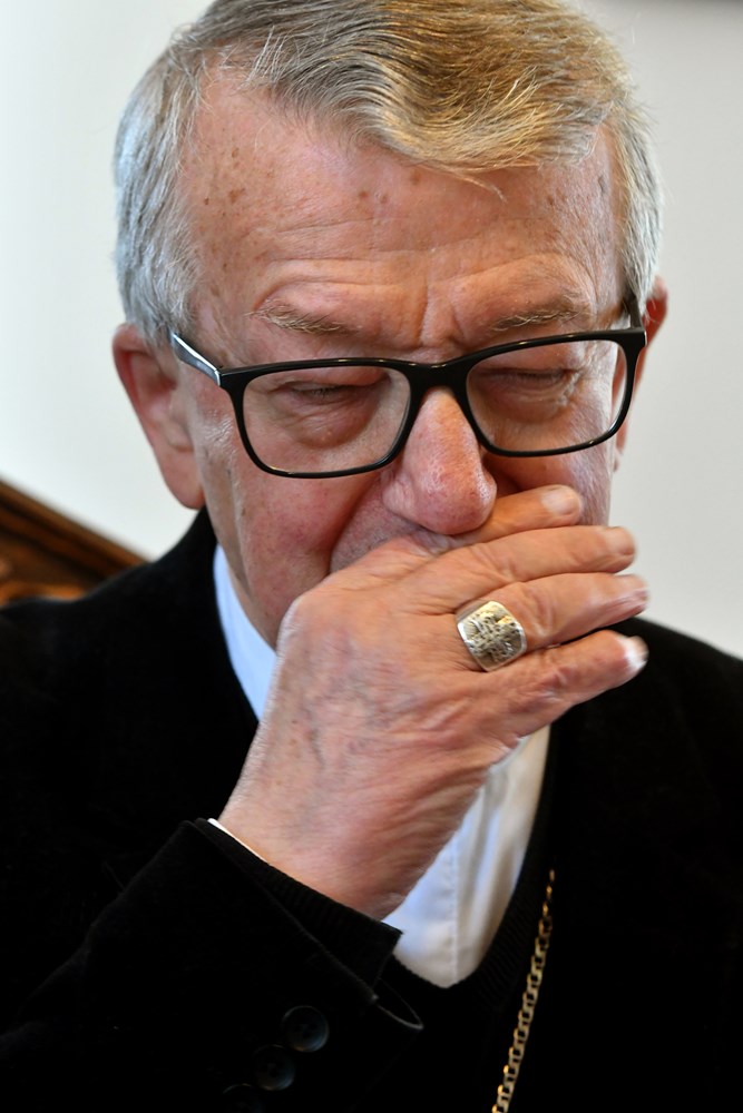 Ivan Milovan, biskup porečki i pulski u miru (snimio Milivoj MIJOŠEK)