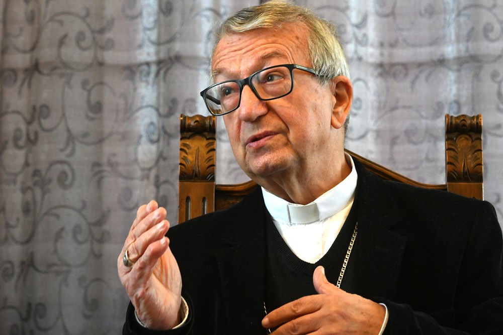 Ivan Milovan, biskup porečki i pulski u miru (snimio Milivoj MIJOŠEK)
