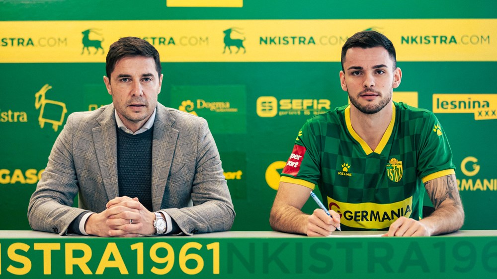 NOVI NAPADAČ PULJANA - Saša Bjelanović i Zoran Josipović (Foto: nk.istra.com)