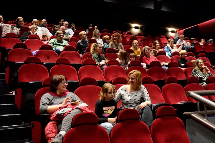 Pula 8.1.2023. Kino Valli - Cvrcak i Mravica - ekipa filma Snimio: Dejan STIFANIC



