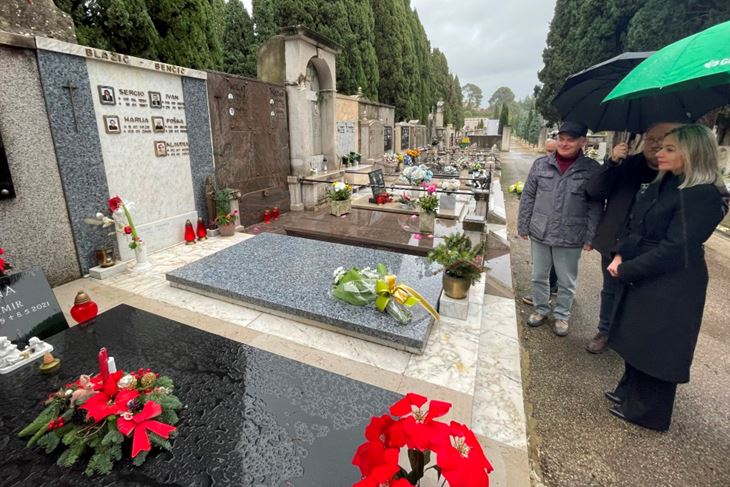 Odana je počast Sergiu Blažiću Đoseru (Izvor: Grad Pula)