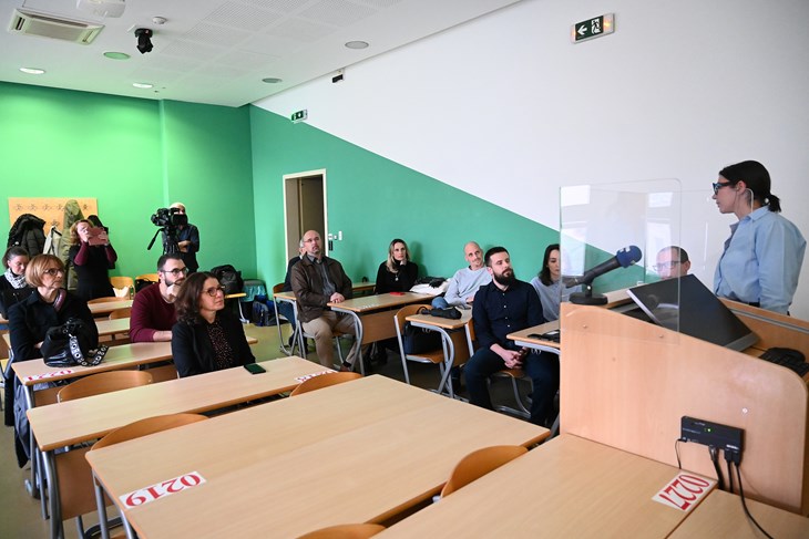 Okupljene na početku javnog izlaganja je pozdravila pročelnica Anja Ademi (snimio Danilo MEMEDOVIĆ)