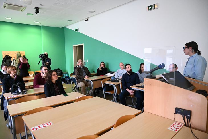Okupljene na početku javnog izlaganja je pozdravila pročelnica Anja Ademi (snimio Danilo MEMEDOVIĆ)