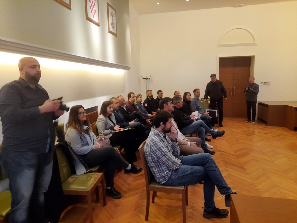 Predstavljanje rekonstrukcije ceste kroz Pazin izazvalo je veliki interes javnosti