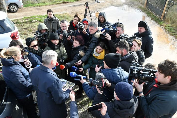 Miletić i Buttignoni u obilasku