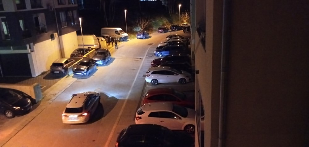 Intervencija u Nazorovoj ulici (Foto: čitateljica)