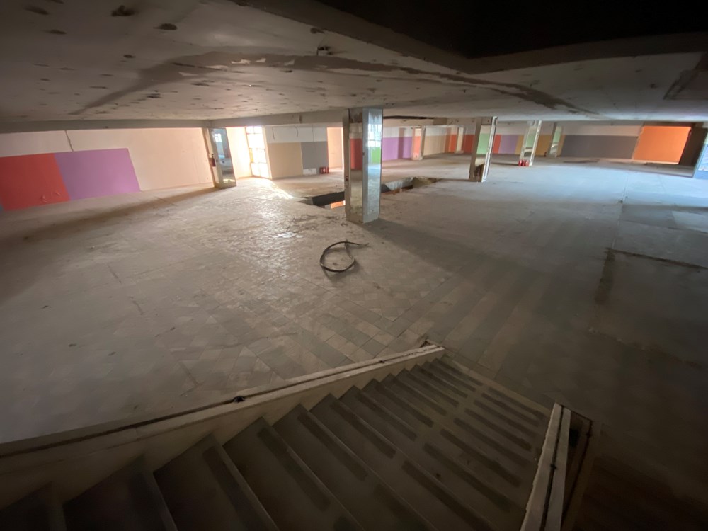 Prostor robne kuće u centru Pule (snimio Duško MARUŠIĆ ČIČI)