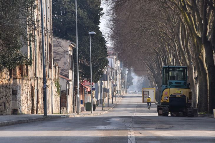 Radovi u Mutilskoj ulici (snimio Duško MARUŠIĆ)
