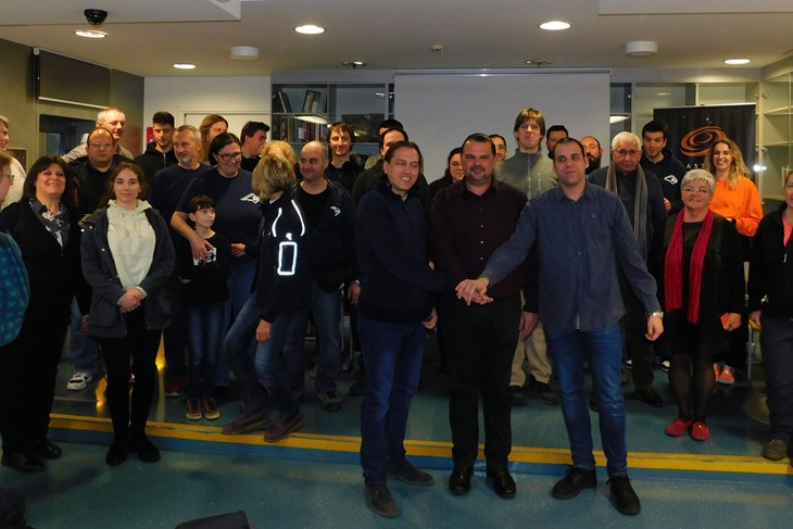 Stefano Schirinzi, Dorian Božičević i Lovro Pavletić