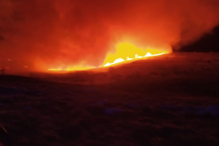 Lokaliziran požar kod Rakitovca (Foto: JVP Buzet)