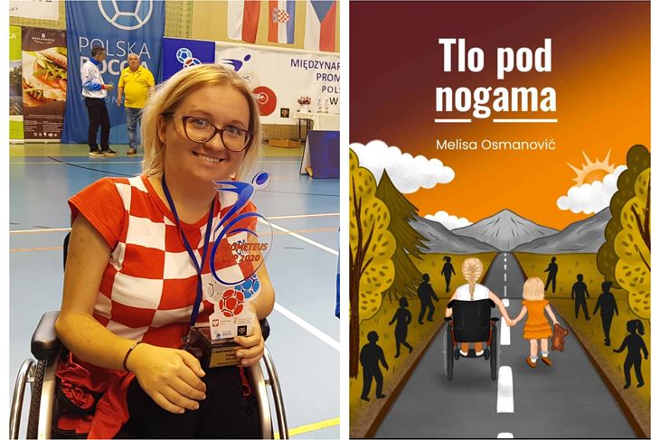 Melisa Osmanović / Naslovnica knjige