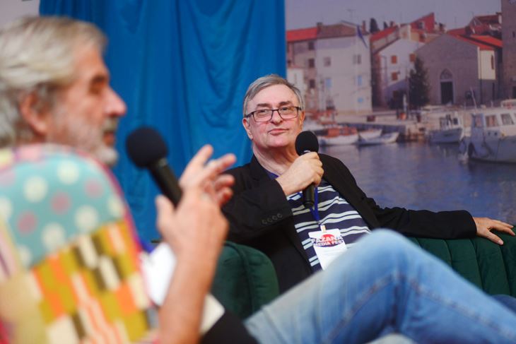 Media Fest 2019. Goran Milić, Đelo Hadžiselimović (snimio Dejan Štifanić)