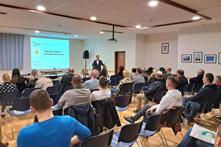 Veliki interes za solarne elektrane na Sunčanom  danu u Poreču (Foto: Grad Poreč)