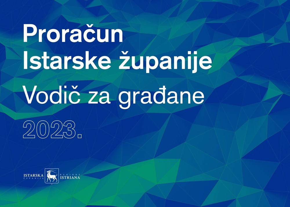 Brošura "Proračun u malom Istarske županije 2023."