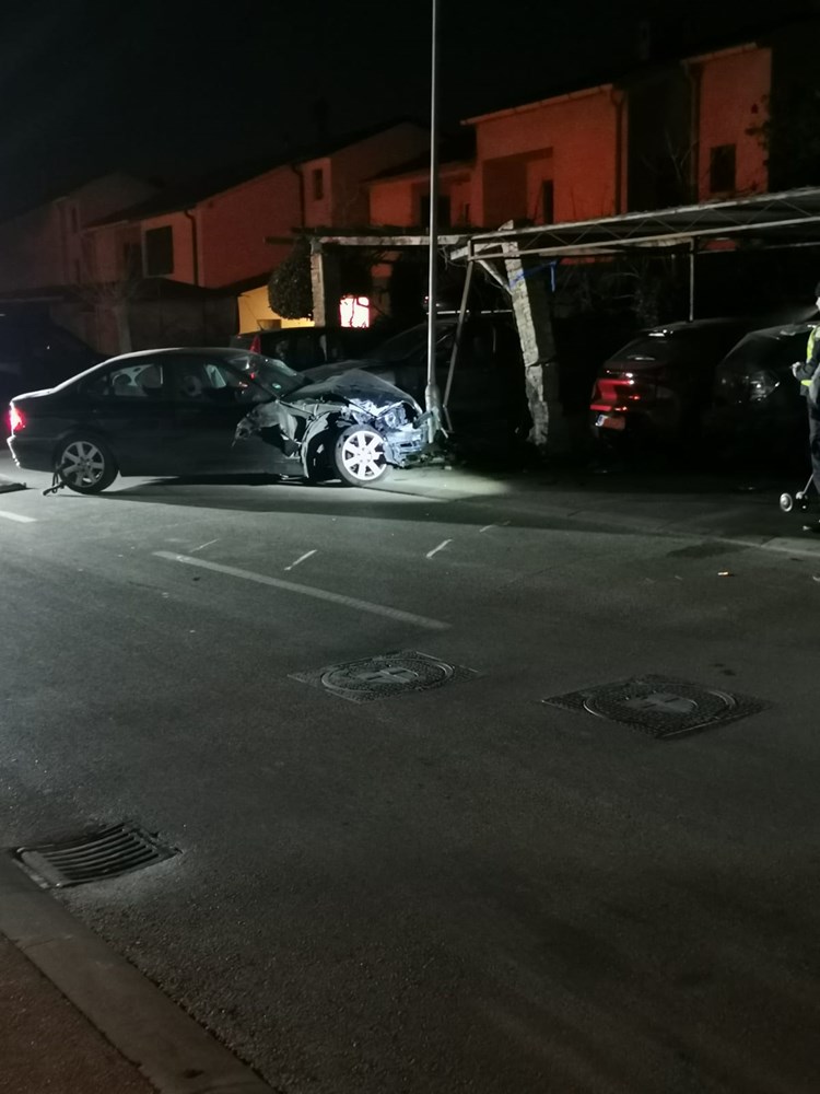 Prometna nesreća u Puli (snimio  Cristian Bruno Galić)