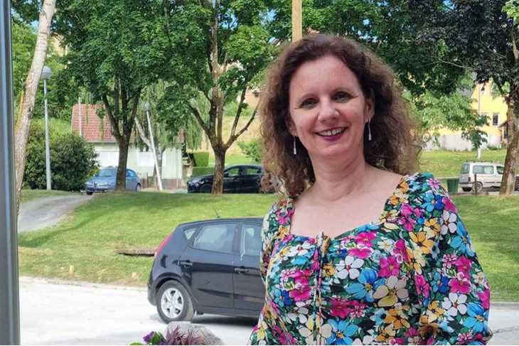 Marilena Dužman, vrlo aktivna Ližnjanka