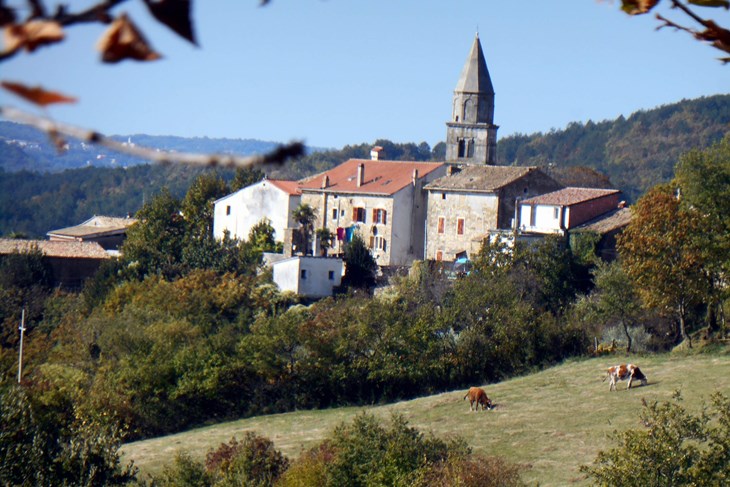 Gologorica - obnovit će se postojeći zidovi na groblju i freske u crkvi sv. Marije kod Lokve (Snimio Anđelo Dagostin)