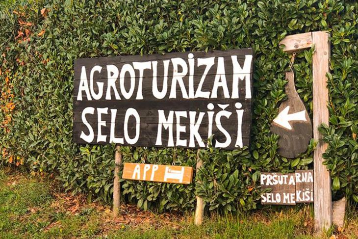 U nominiranom agroturizmu članovi komisije su kušali istarski pršut