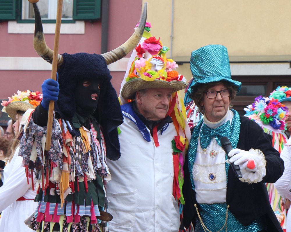 Meštar Giulio s gostima iz Murina (Snimio L. JELAVIĆ)