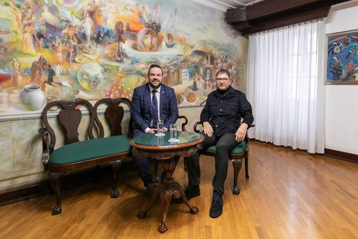 Filip Zoričić i Dean Skira (Foto: Grad Pula)