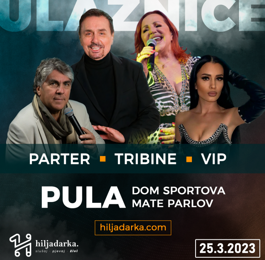 Promidžbeni plakat za sporni koncert