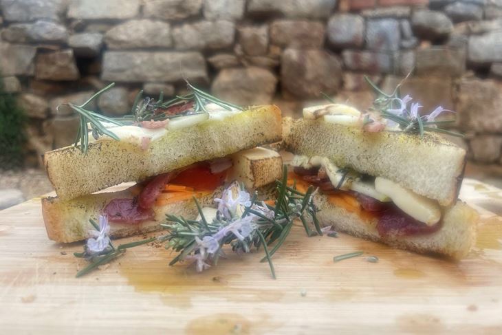 Sandwich na gradele