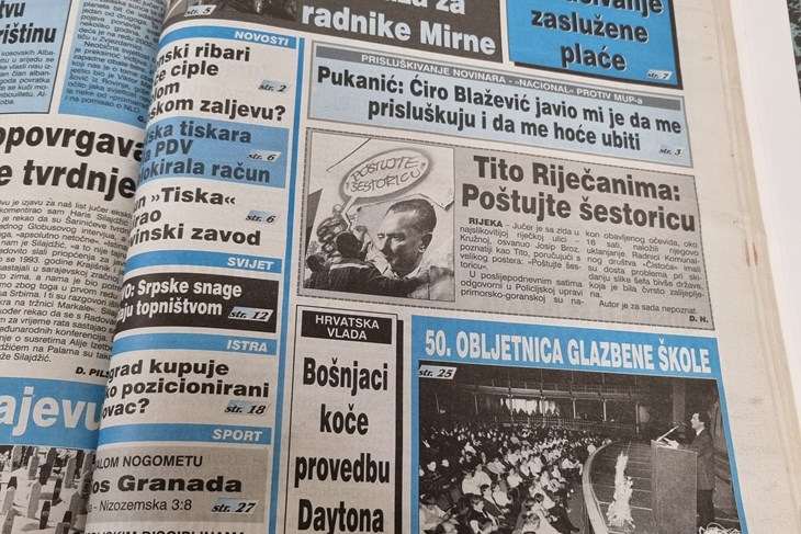 Glas Istre, 26. veljače 1999.
