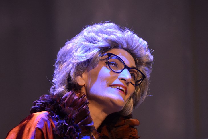 Petra B. Blašković kao Alida Valli (Snimio Danilo Memedović)