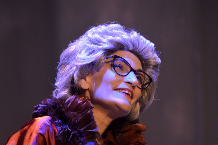 Petra B. Blašković kao Alida Valli (Snimio Danilo Memedović)