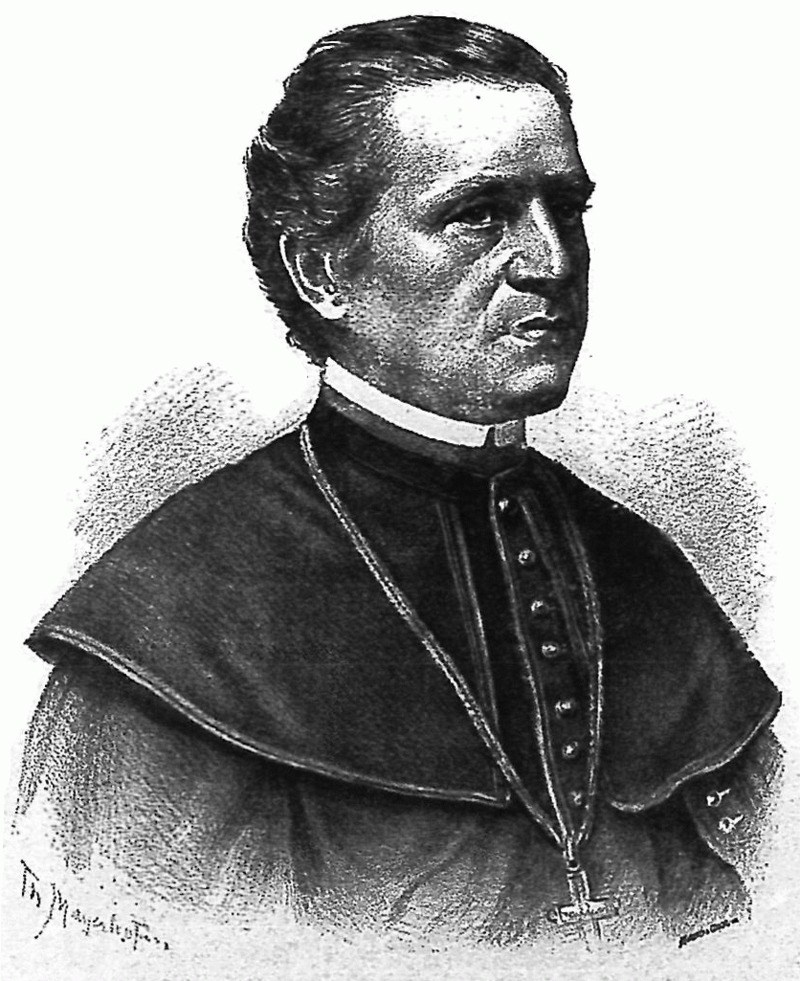 Zagrebački nadbiskup Josip Mihalović, obnovitelj katedrale nakon potresa 1880.