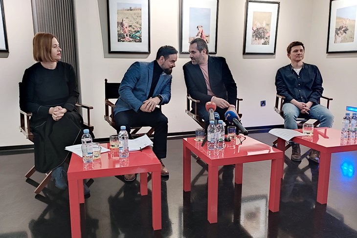 Kino Valli, presica 70. Pulski filmski festival, Tanja Miličić, Krešimir Paretl, Danijel Pek i Mario Kozina (foto PFF)
