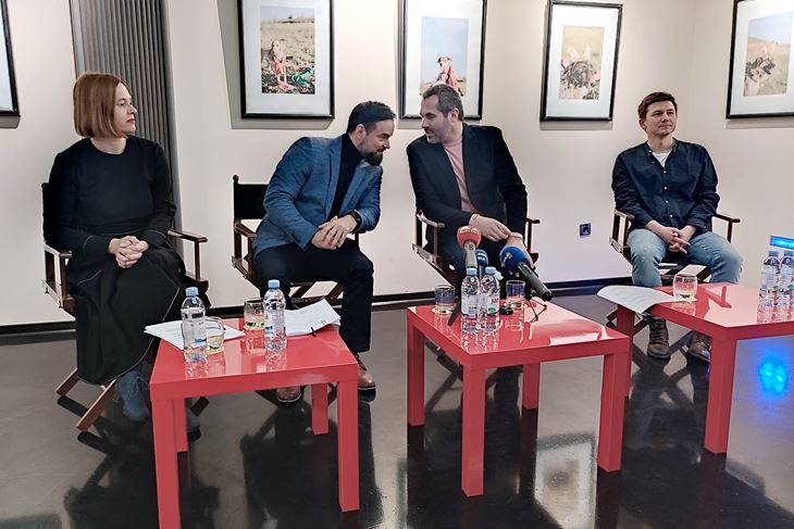 Kino Valli, presica 70. Pulski filmski festival, Tanja Miličić, Krešimir Paretl, Danijel Pek i Mario Kozina (foto PFF)