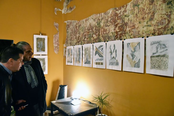 Izložba Simonea Mocennija Becka u galeriji Cvajner (snimio Duško MARUŠIĆ ČIČI)