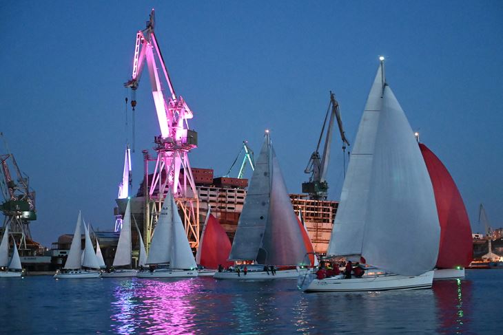 Noćna regata vozila se do Brijuna