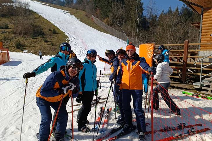 Članovi Ski kluba Istra nisu propustili Stari Vrh (snimila Maja ŠPADINA)