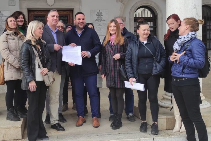 Inicijativa Protiv sječe! kod pulskog gradonačelnika Filipa Zoričića