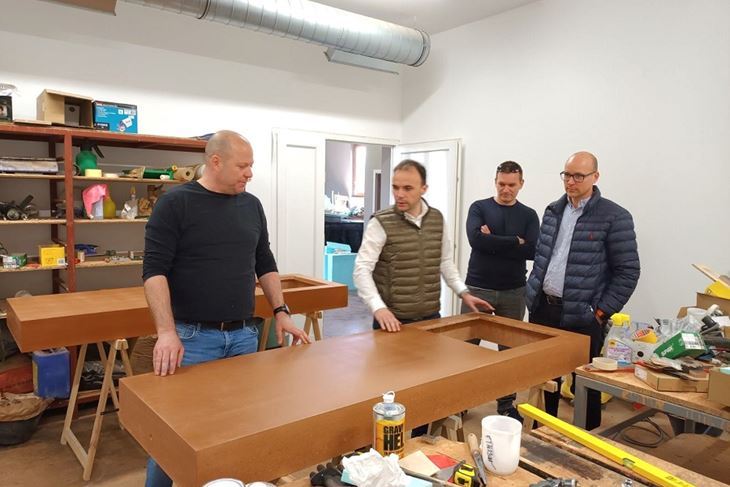 Gradonačelnik Loris Peršurić u posjeti mladoj tvrtki (foto: Grad Poreč)